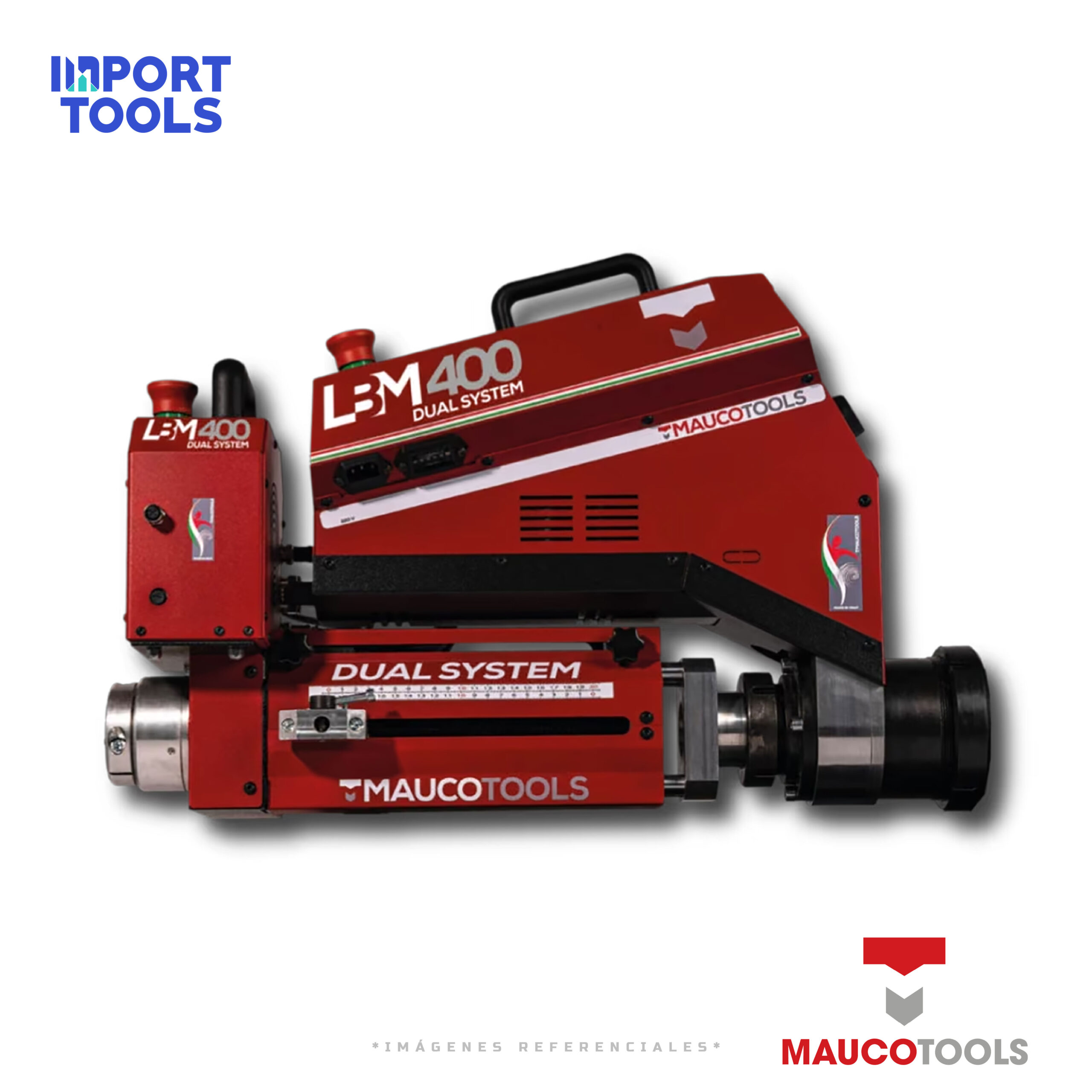 MandrinadorPortatil- Serie LBM400 Dual SYSTEM